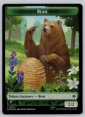 Stone Boulder // Bear Double-Sided Token The Hobbit Magic: The Gathering Foil NM