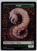 Eldrazi Spawn // Worm 2-Sided Token Commander:Secrets of Strixhaven M:TG Foil NM