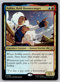 Sokka, Bold Boomeranger Avatar: The Last Airbender Magic: The Gathering Foil NM