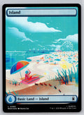 Island (0280) Marvel Super Heroes Magic: The Gathering Foil Near Mint
