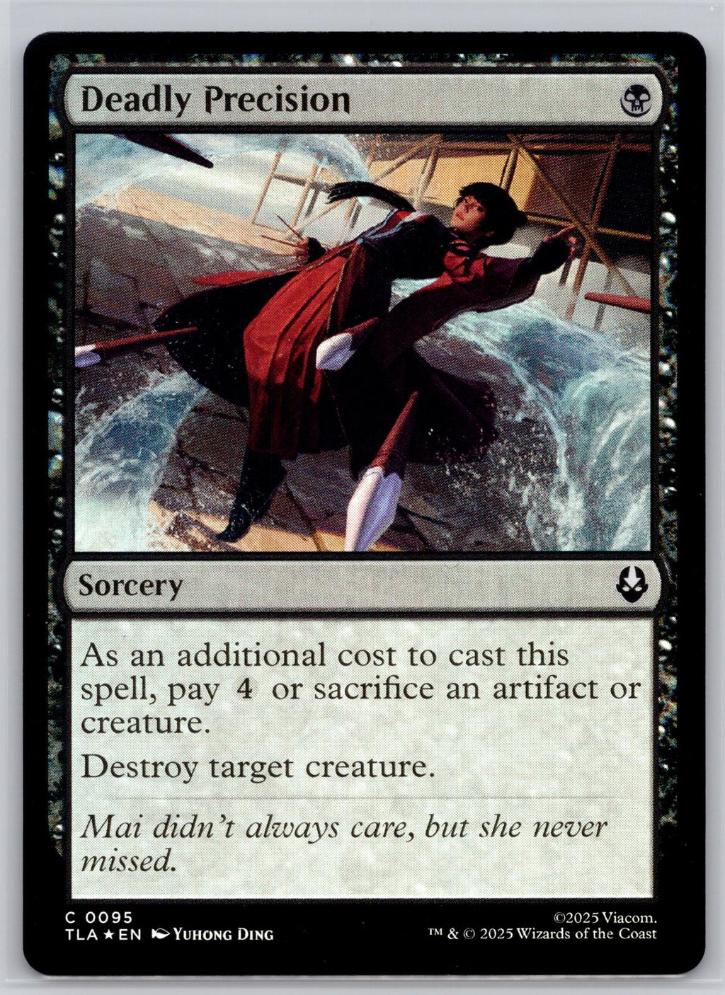 Deadly Precision Avatar: The Last Airbender Magic: The Gathering Foil Near Mint