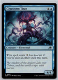 Gigastorm Titan Edge of Eternities Magic: The Gathering Foil Near Mint