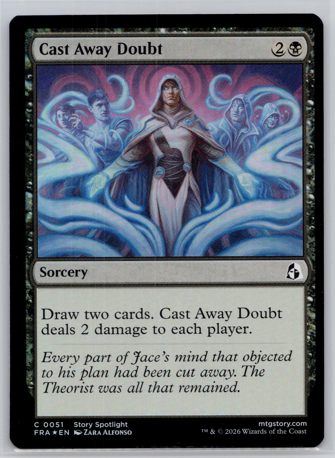 Cast Away Doubt Reality Fracture Magic: The Gathering Foil Near Mint