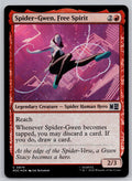 Spider-Gwen, Free Spirit Commander: Marvel Super Heroes M:TG Foil NM