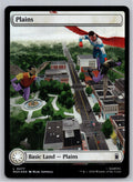 Plains (0277) Marvel Super Heroes Magic: The Gathering Foil Near Mint