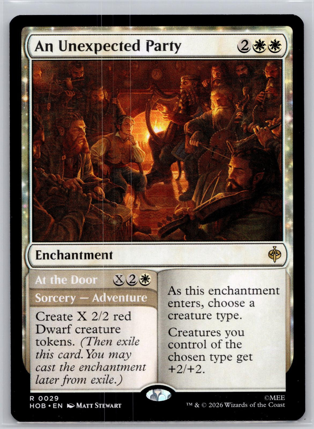 An Unexpected Party The Hobbit Magic: The Gathering Near Mint