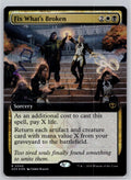Fix What's Broken (Extended Art) Secrets of Strixhaven M:TG Foil NM
