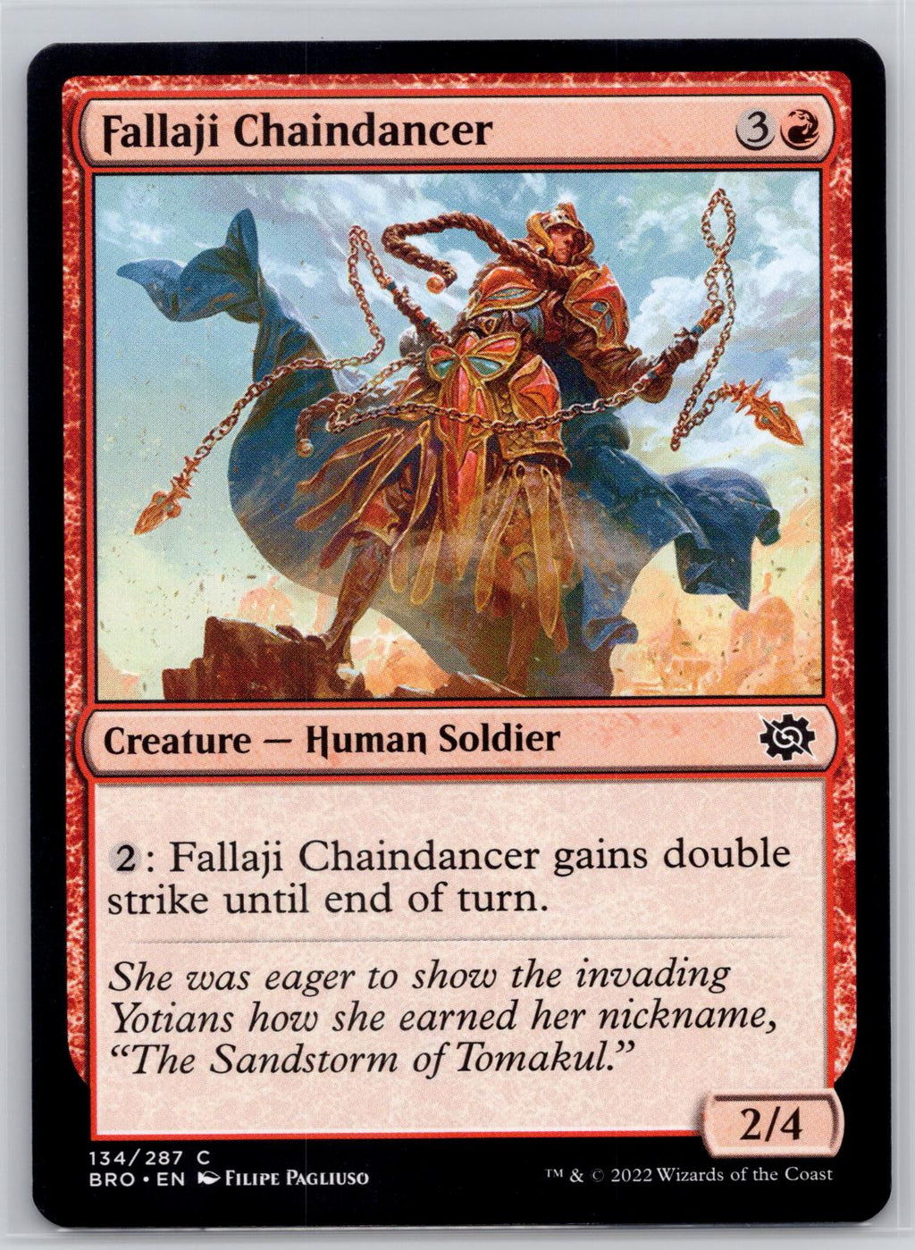 Fallaji Chaindancer The Brothers' War Magic: The Gathering Near Mint