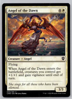 Angel of the Dawn Commander Legends Magic: The Gathering Near Mint