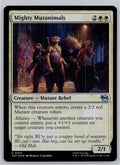 Mighty Mutanimals Teenage Mutant Ninja Turtles Magic: The Gathering Foil NM