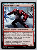 Crimson Operative Marvel Super Heroes Magic: The Gathering Foil Near Mint