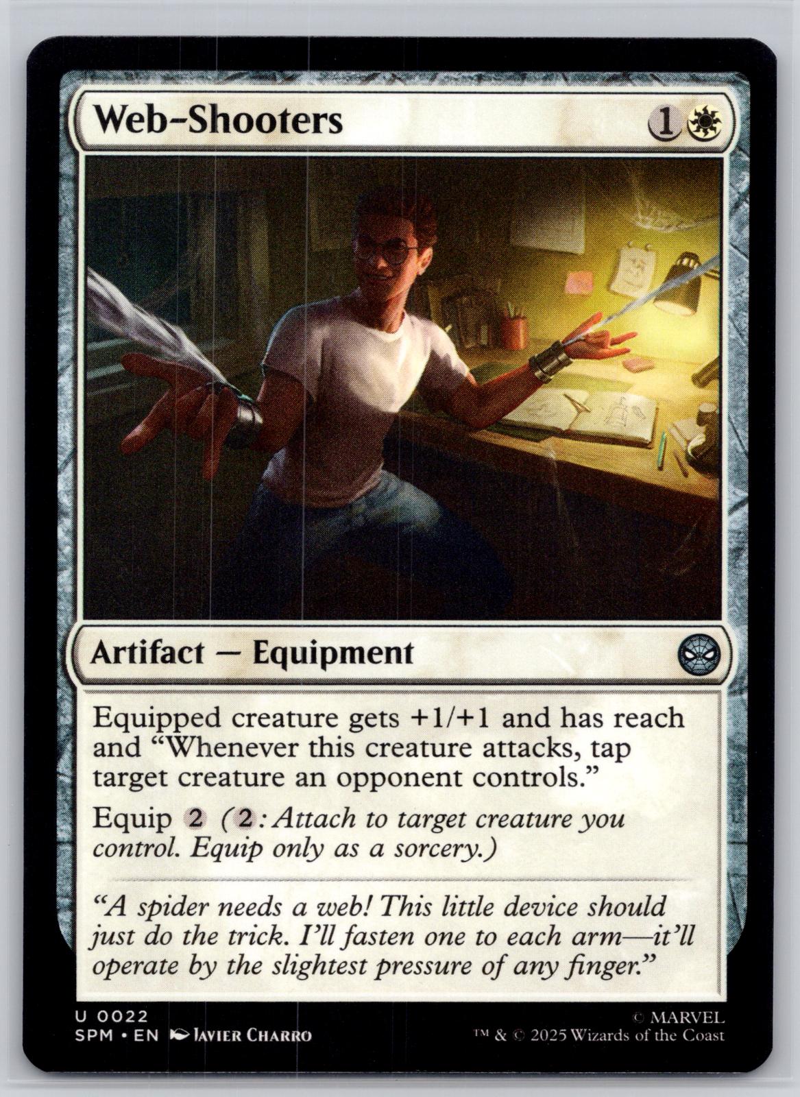 Web-Shooters Marvel's Spider-Man Magic: The Gathering Near Mint