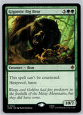 Gigantic Big Bear The Hobbit Magic: The Gathering Near Mint