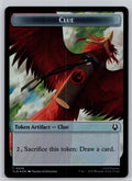 Ally (0008) // Clue (0016) 2-Sided Token Avatar: The Last Airbender M:TG Foil NM