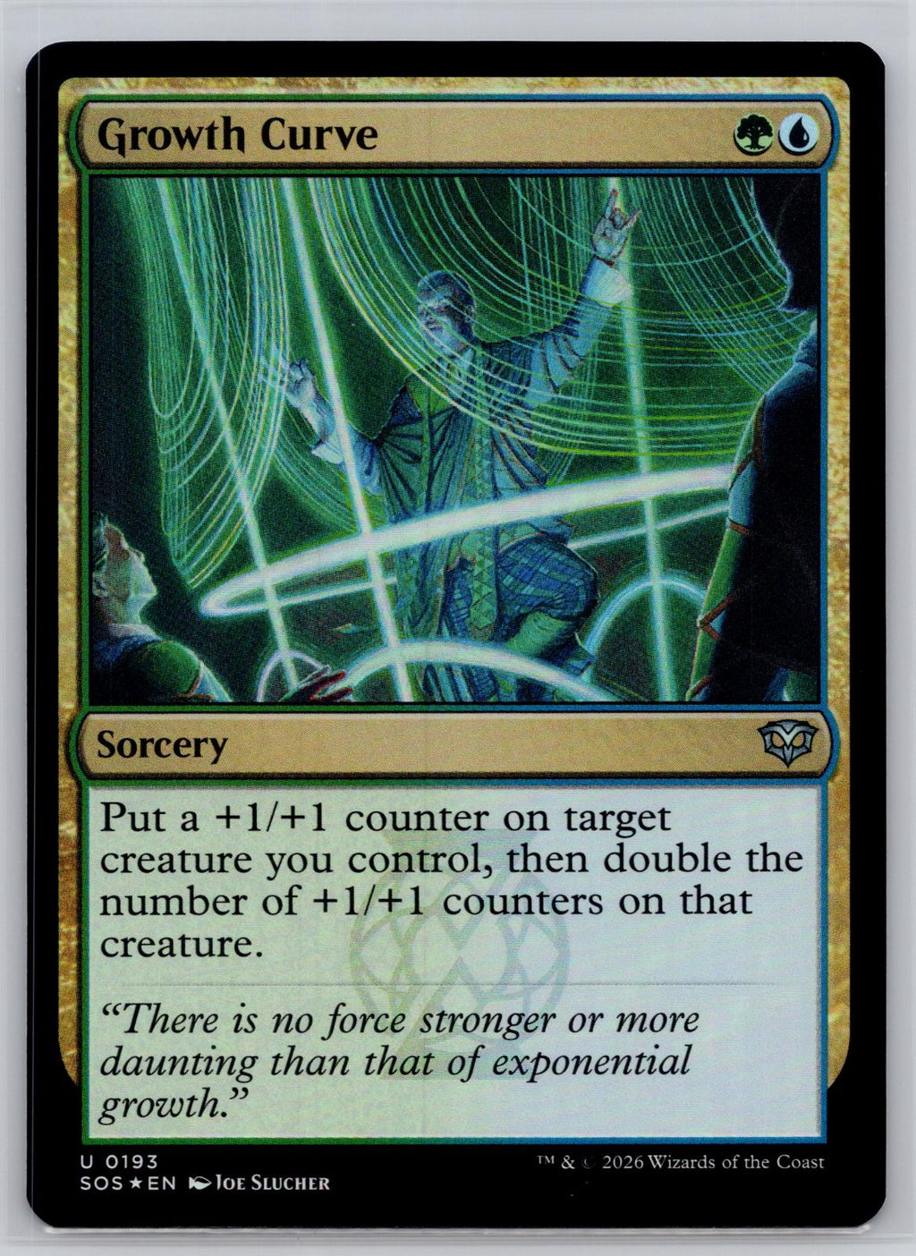 Growth Curve Secrets of Strixhaven Magic: The Gathering Foil Near Mint