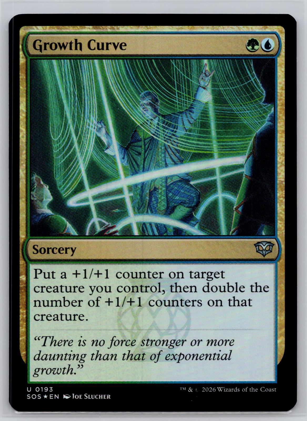 Growth Curve Secrets of Strixhaven Magic: The Gathering Foil Near Mint