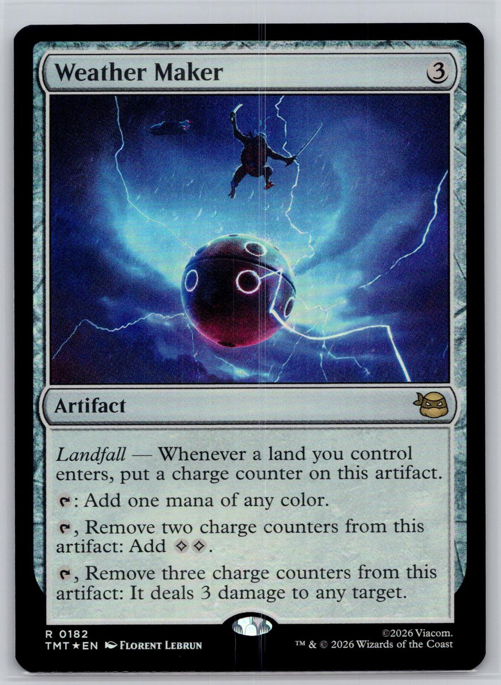 Weather Maker Teenage Mutant Ninja Turtles Magic: The Gathering Foil Near Mint