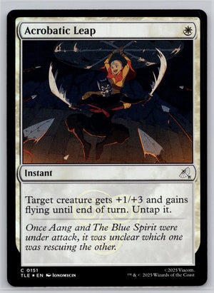 Acrobatic Leap Avatar: The Last Airbender: Eternal-Legal M:TG Foil NM