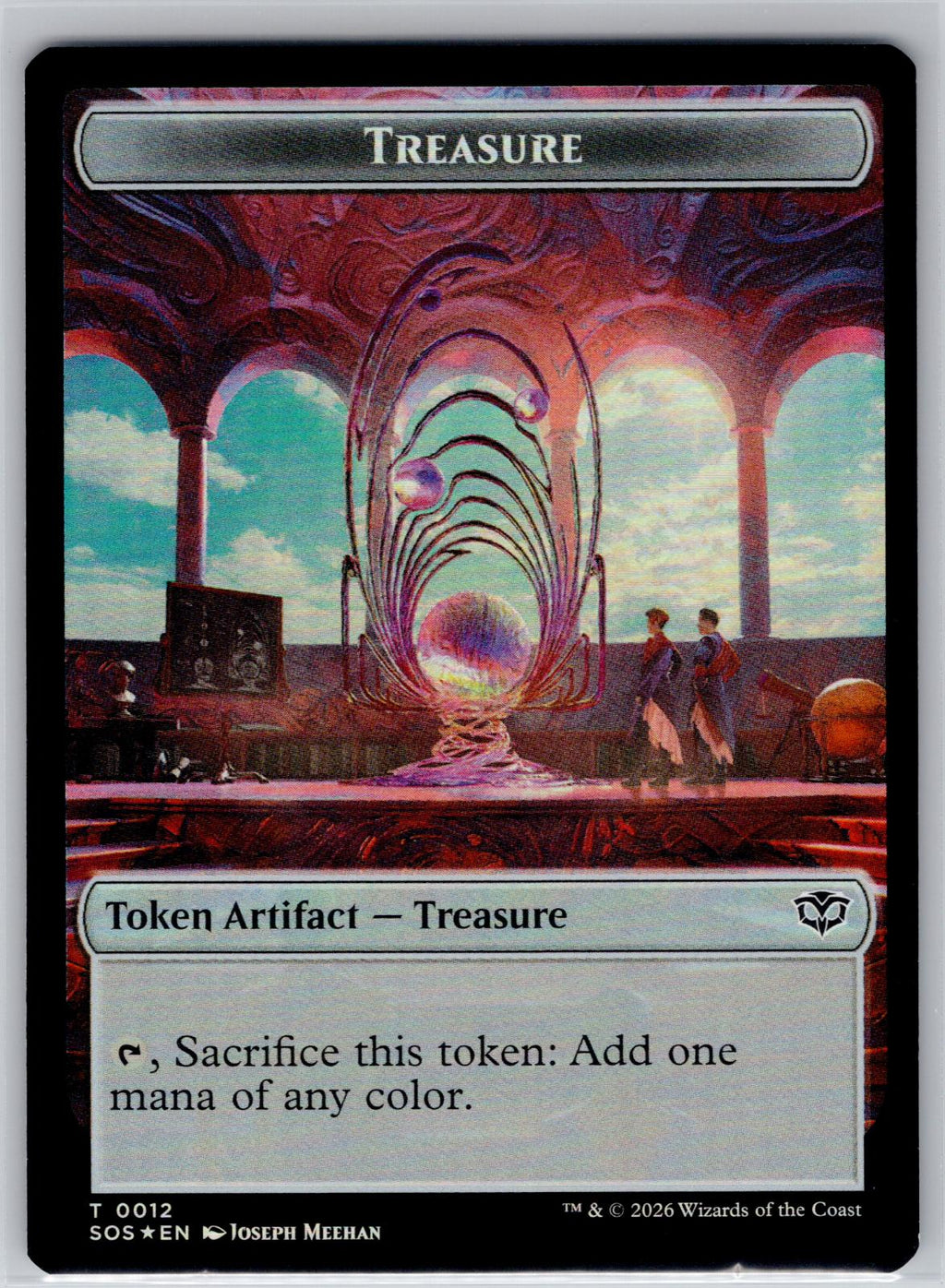 Elemental (0003) // Treasure Double-Sided Token Secrets of Strixhaven M:TG NM