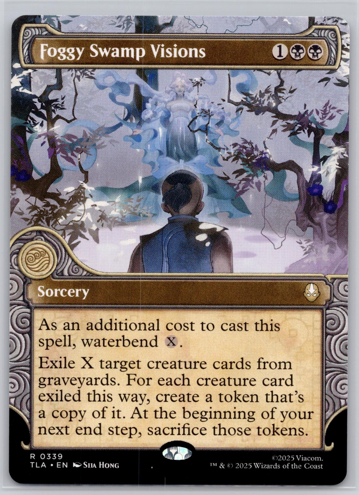 Foggy Swamp Visions (Showcase) Avatar: The Last Airbender M:TG NM