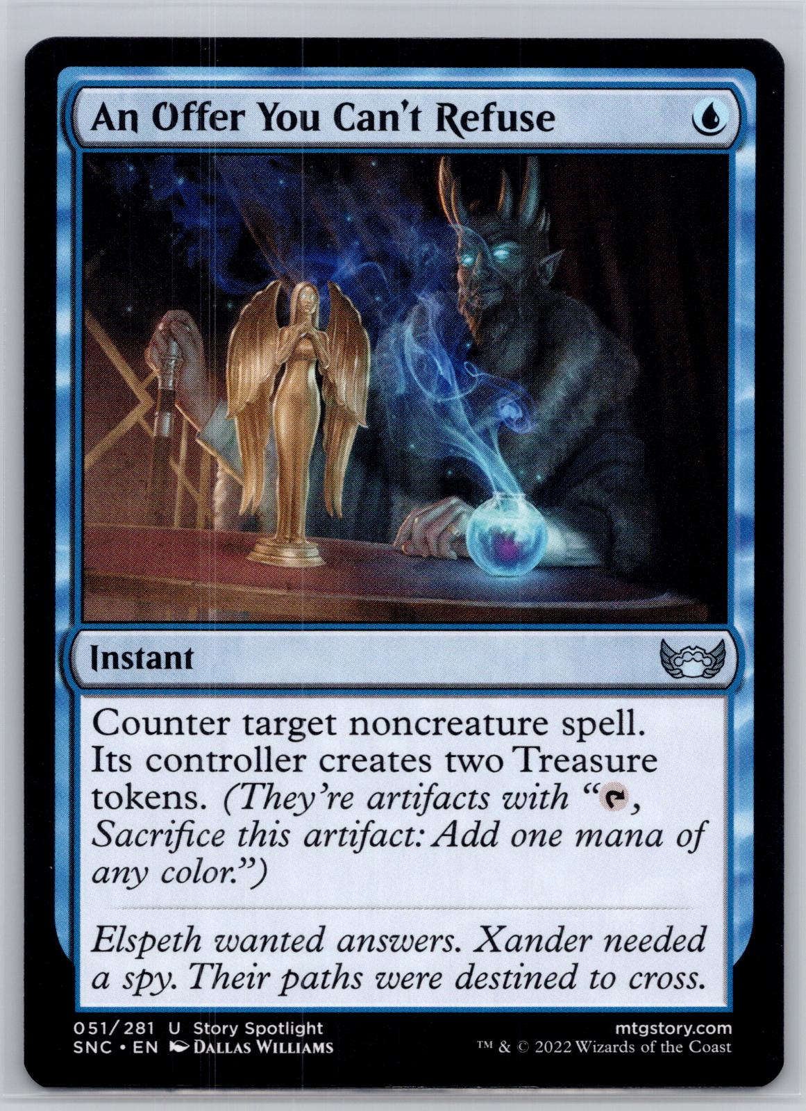 An Offer You Can't Refuse Streets of New Capenna Magic: The Gathering Near Mint