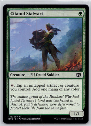 Citanul Stalwart The Brothers' War Magic: The Gathering Near Mint