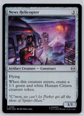 News Helicopter Marvel's Spider-Man Magic: The Gathering Foil Near Mint