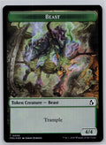Angel (0003) // Beast Double-Sided Token Reality Fracture M:TG Foil NM