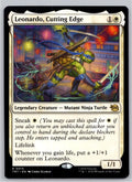 Leonardo, Cutting Edge Teenage Mutant Ninja Turtles Magic: The Gathering NM