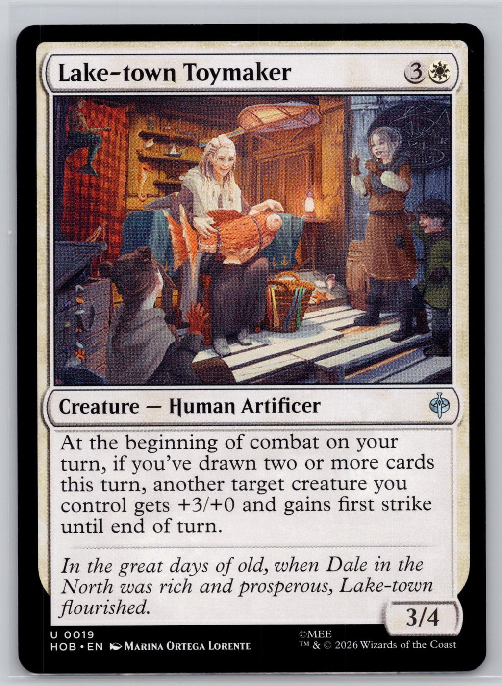 Lake-town Toymaker The Hobbit Magic: The Gathering Near Mint