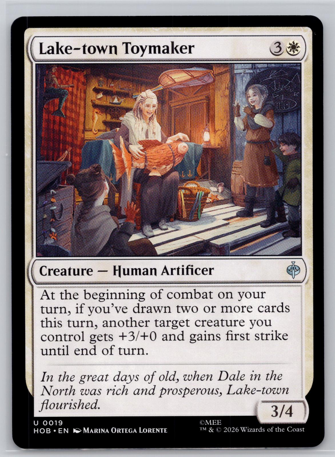 Lake-town Toymaker The Hobbit Magic: The Gathering Near Mint