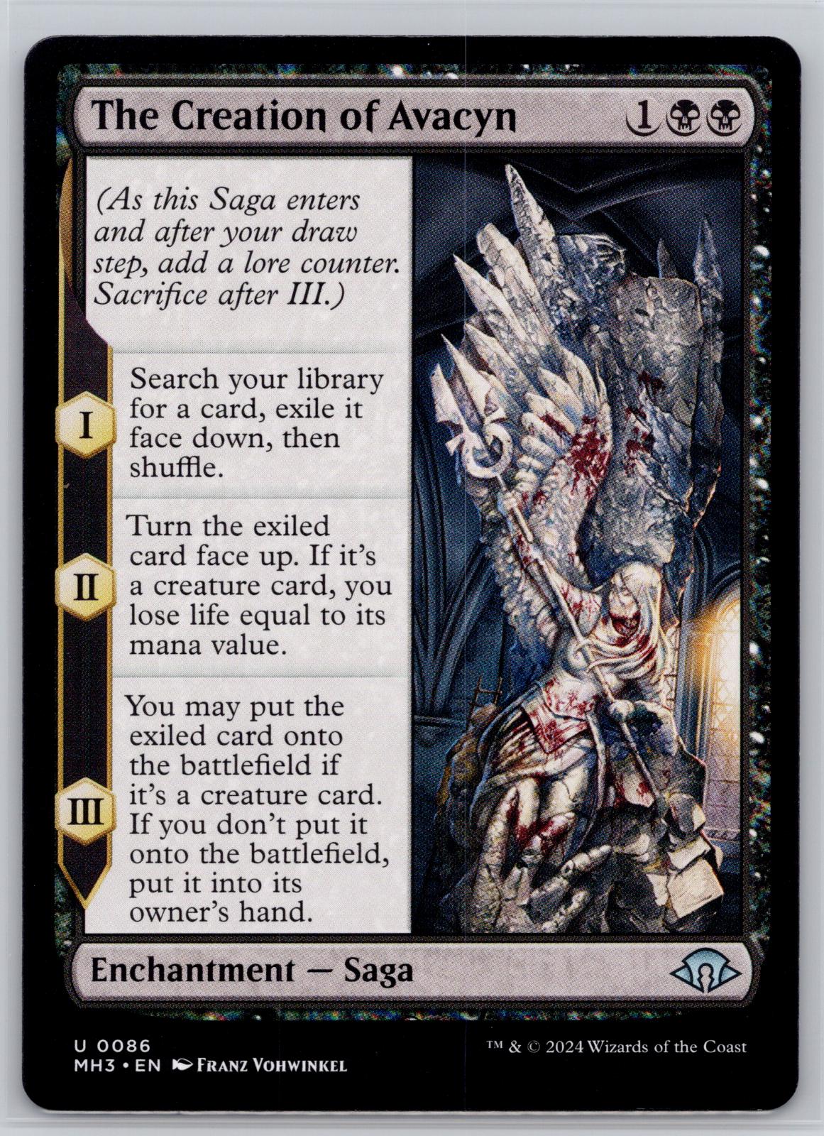 The Creation of Avacyn Modern Horizons 3 Magic: The Gathering Near Mint