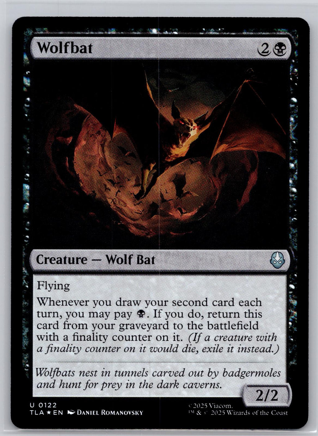 Wolfbat Avatar: The Last Airbender Magic: The Gathering Foil Near Mint