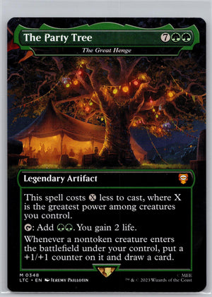 The Party Tree - The Great Henge Commander: LotR: Tales of Middle-earth M:TG NM