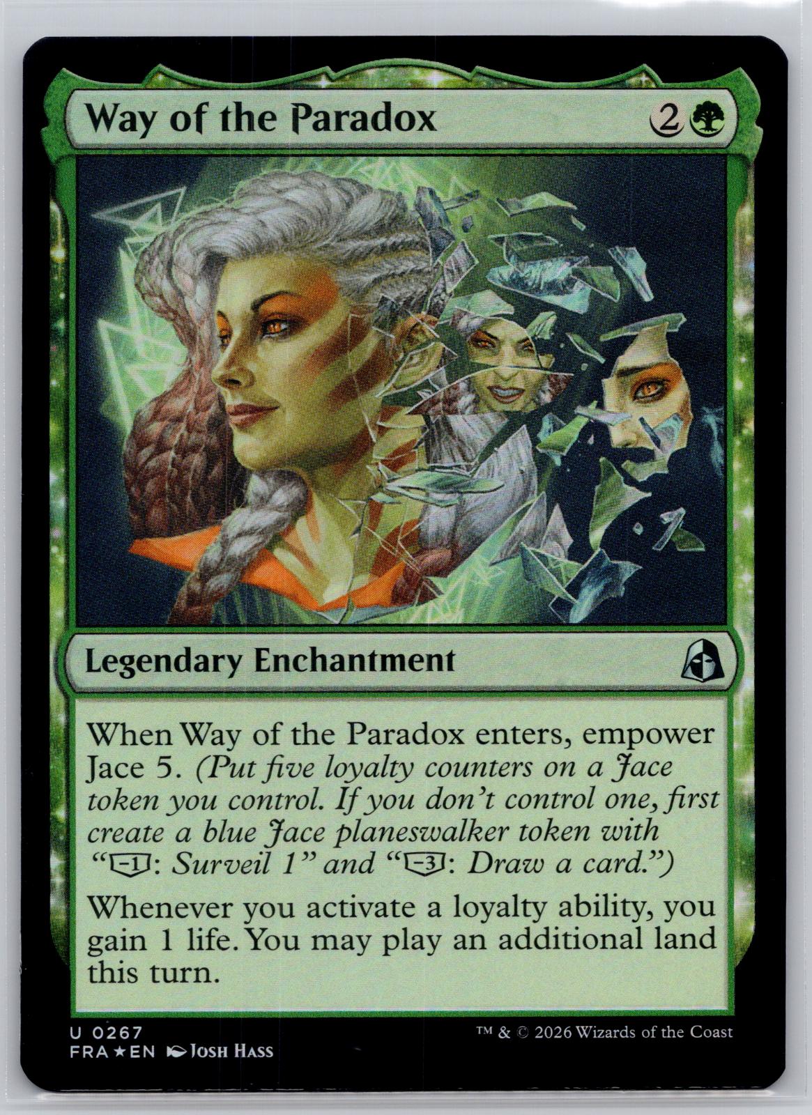 Way of the Paradox Reality Fracture Magic: The Gathering Foil Near Mint
