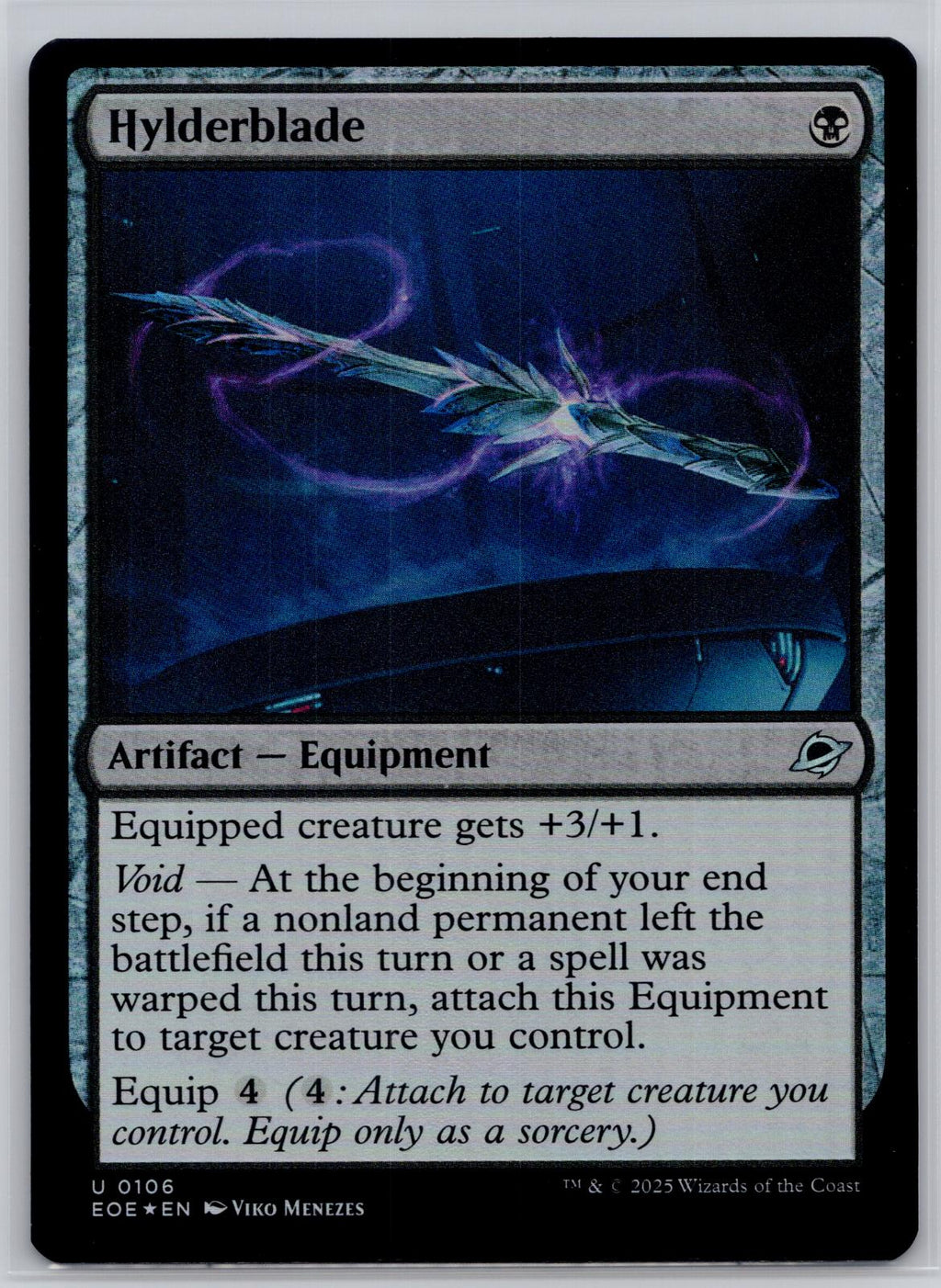 Hylderblade Edge of Eternities Magic: The Gathering Foil Near Mint