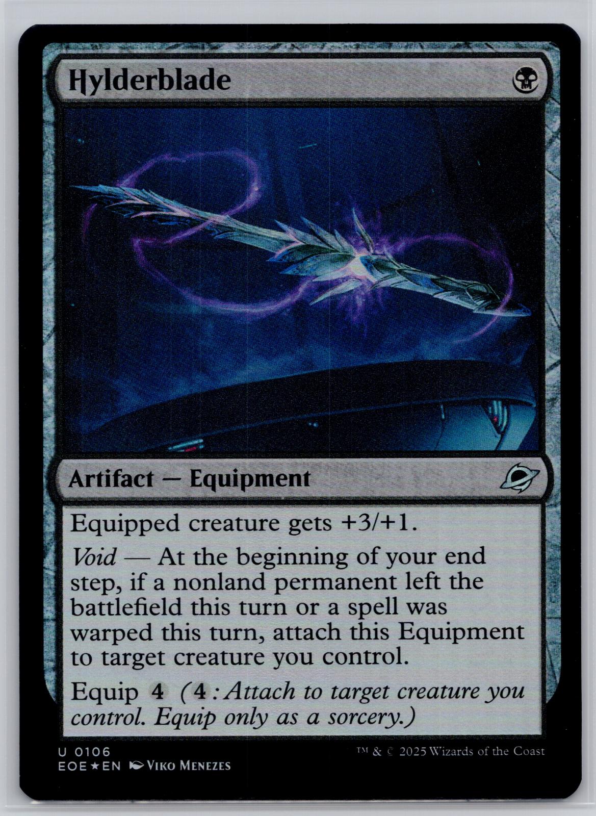 Hylderblade Edge of Eternities Magic: The Gathering Foil Near Mint