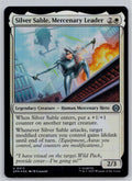 Silver Sable, Mercenary Leader Marvel's Spider-Man Magic: The Gathering Foil NM