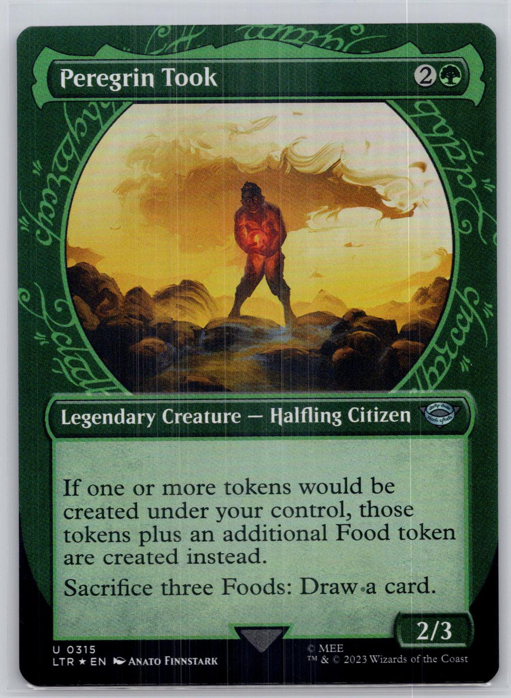Peregrin Took(Showcase) The Lord of the Rings:Tales of Middle-earth M:TG Foil NM
