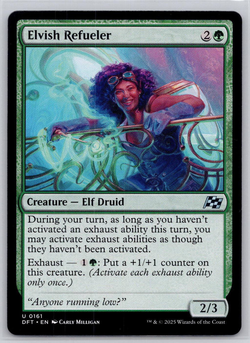 Elvish Refueler Aetherdrift Magic: The Gathering Near Mint
