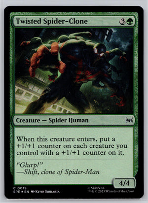 Twisted Spider-Clone Marvel's Spider-Man: Eternal-Legal M:TG Foil NM