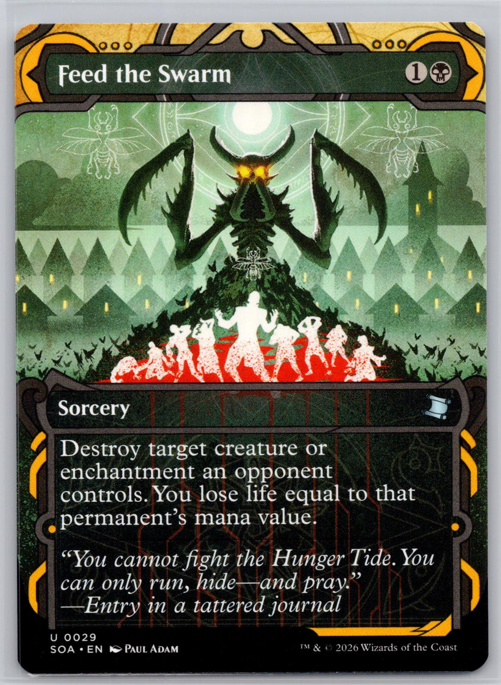 Feed the Swarm Secrets of Strixhaven: Mystical Archive Magic: The Gathering NM