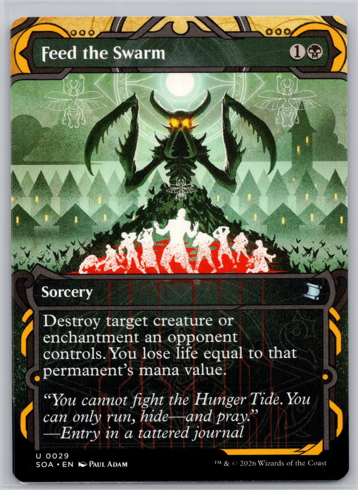 Feed the Swarm Secrets of Strixhaven: Mystical Archive Magic: The Gathering NM