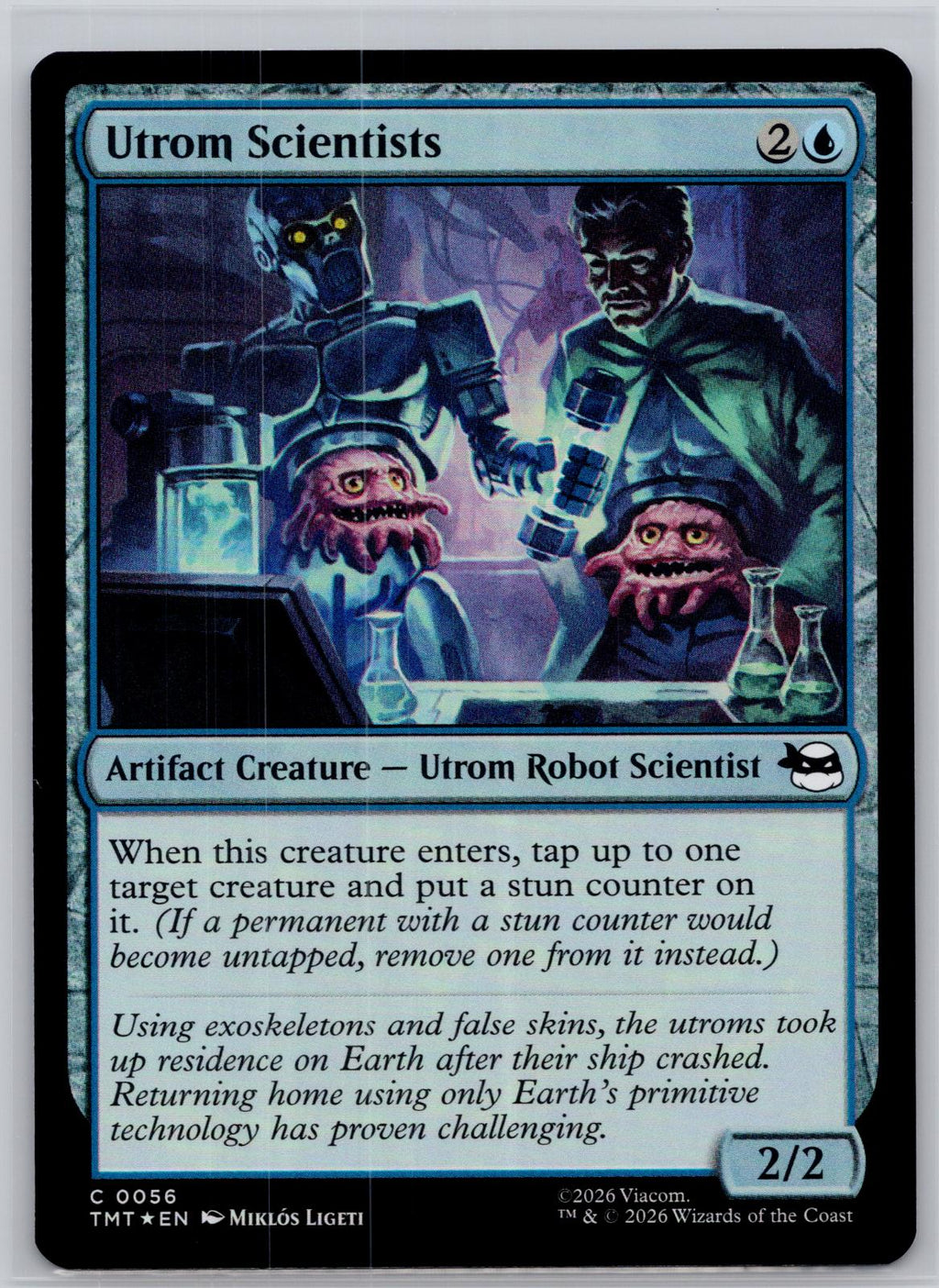 Utrom Scientists Teenage Mutant Ninja Turtles Magic: The Gathering Foil NM