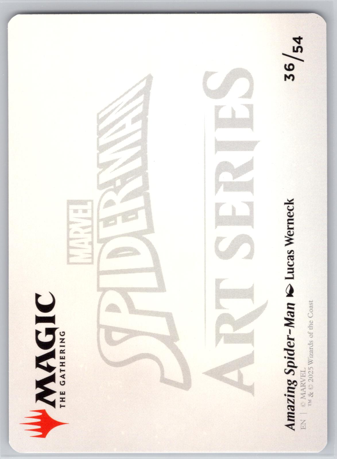Amazing Spider-Man Art Card (36/54) Art Series: Marvel's Spider-Man M:TG NM
