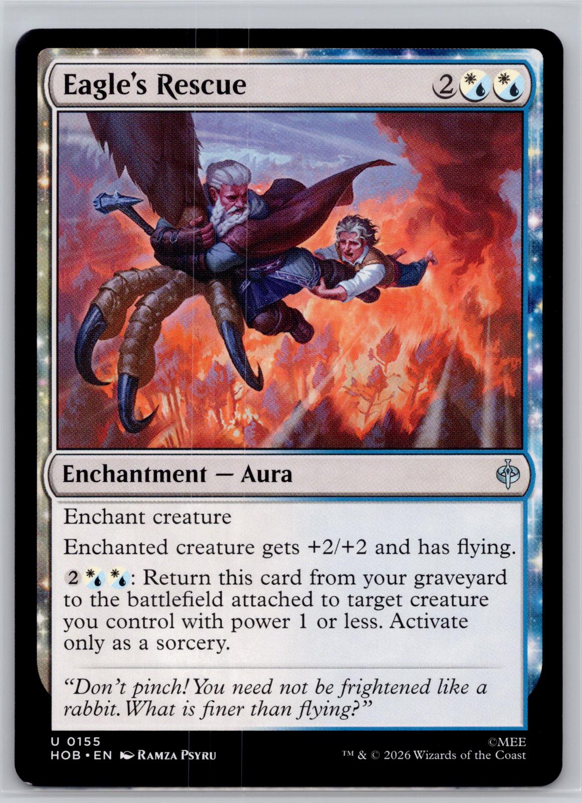 Eagle's Rescue The Hobbit Magic: The Gathering Near Mint