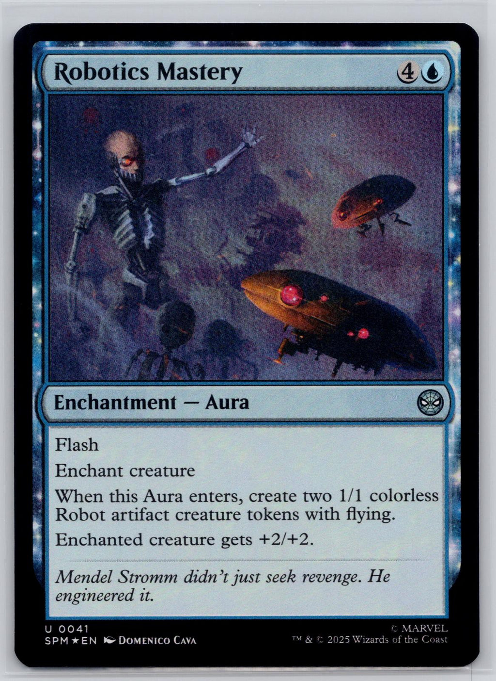 Robotics Mastery Marvel's Spider-Man Magic: The Gathering Foil Near Mint