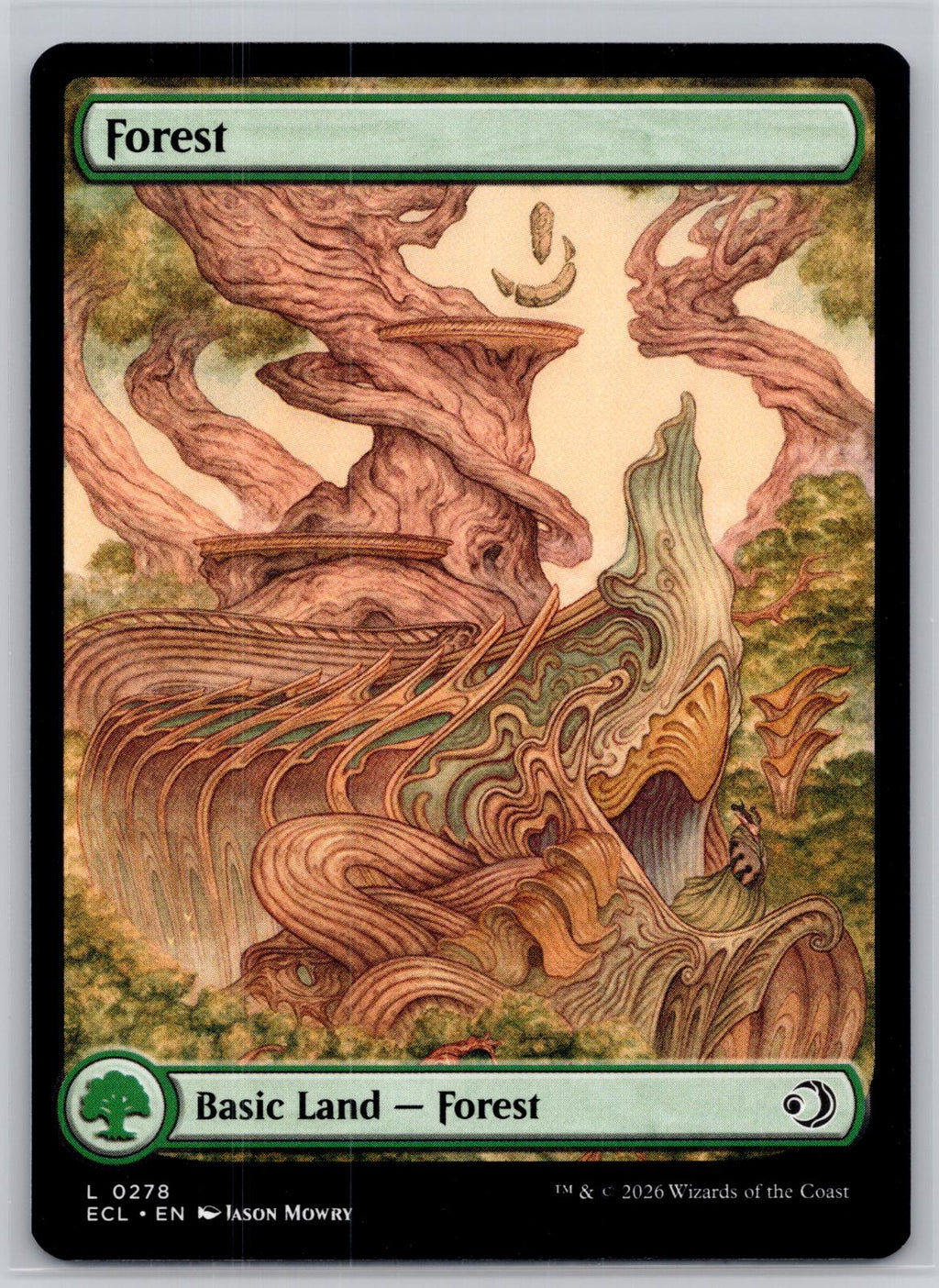 Forest (0278) Lorwyn Eclipsed Magic: The Gathering Near Mint