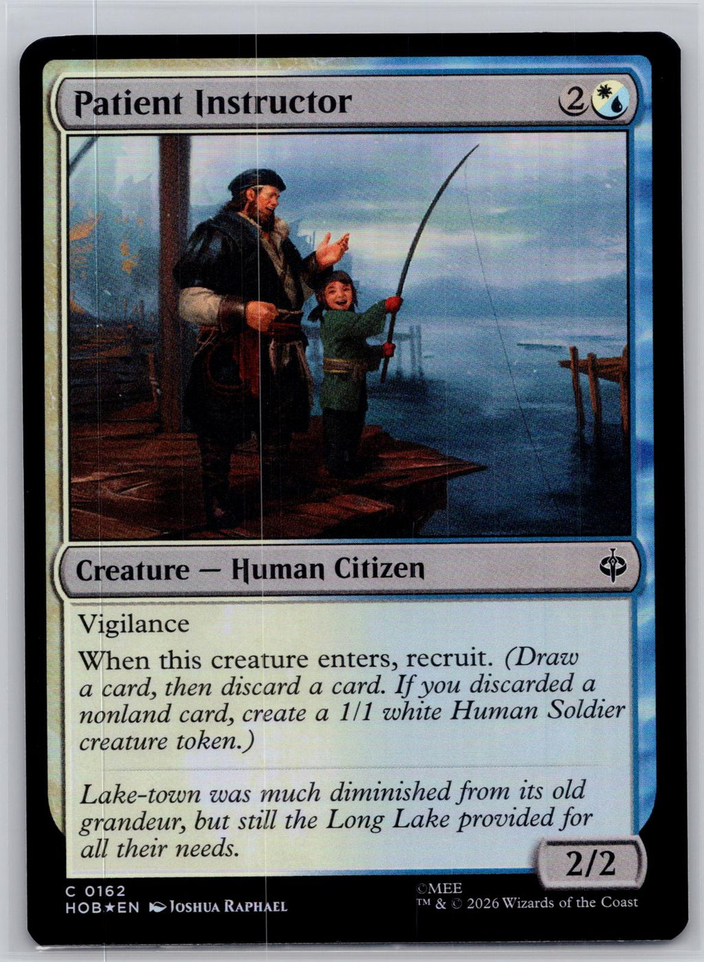 Patient Instructor The Hobbit Magic: The Gathering Foil Near Mint
