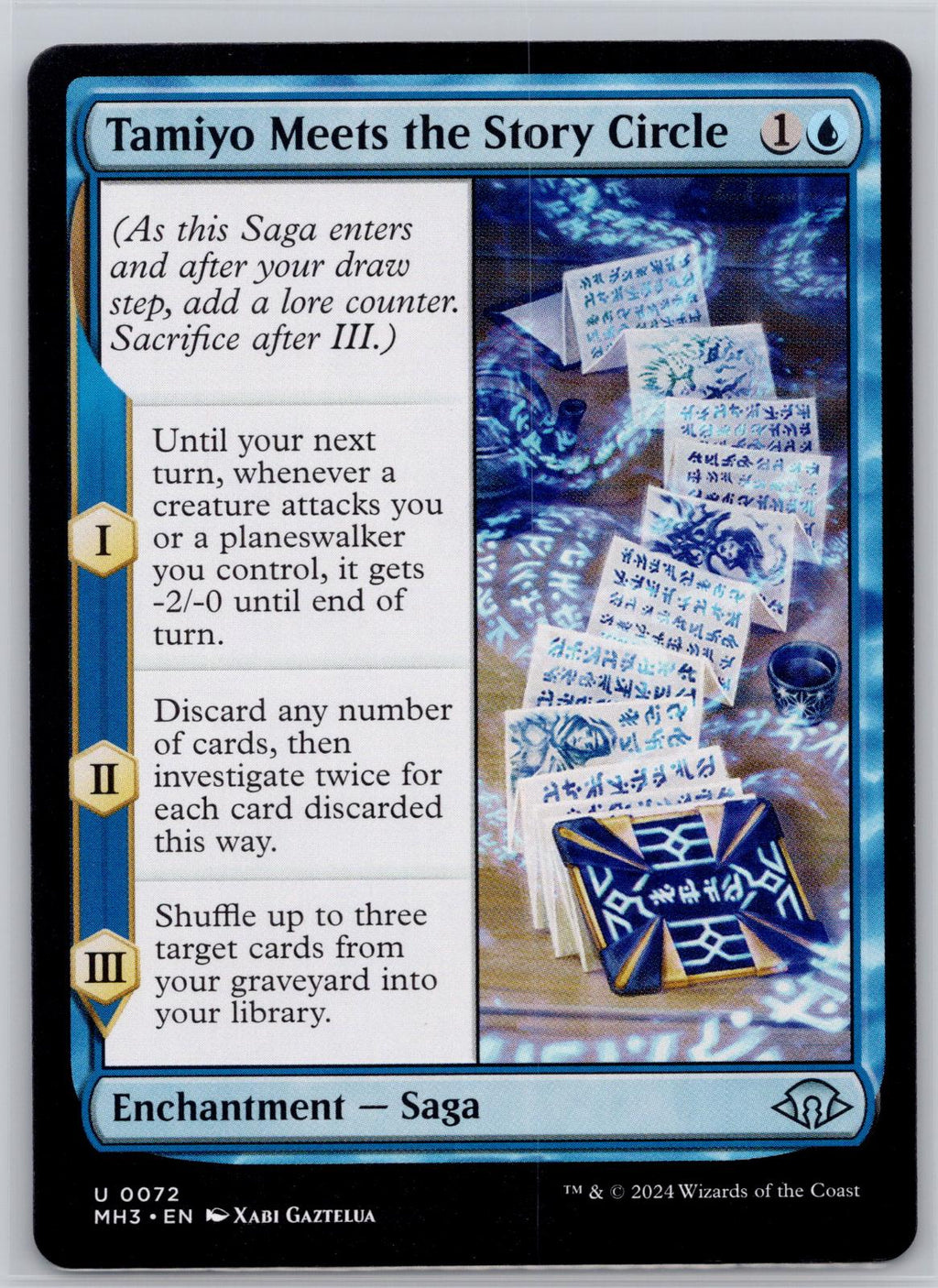 Tamiyo Meets the Story Circle Modern Horizons 3 Magic: The Gathering Near Mint